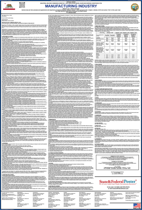 PREORDER 2026 - IWC 01 - Manufacturing Industry