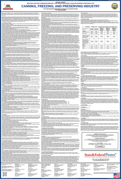 PREORDER 2026 - IWC 03 - Canning, Freezing, and Preserving Industry