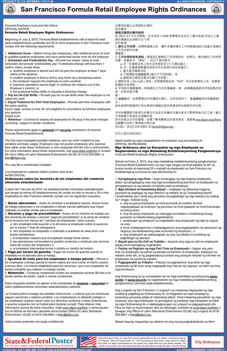 Digital San Francisco Formula Retail Employee Rights Ordinances (Multilingual)