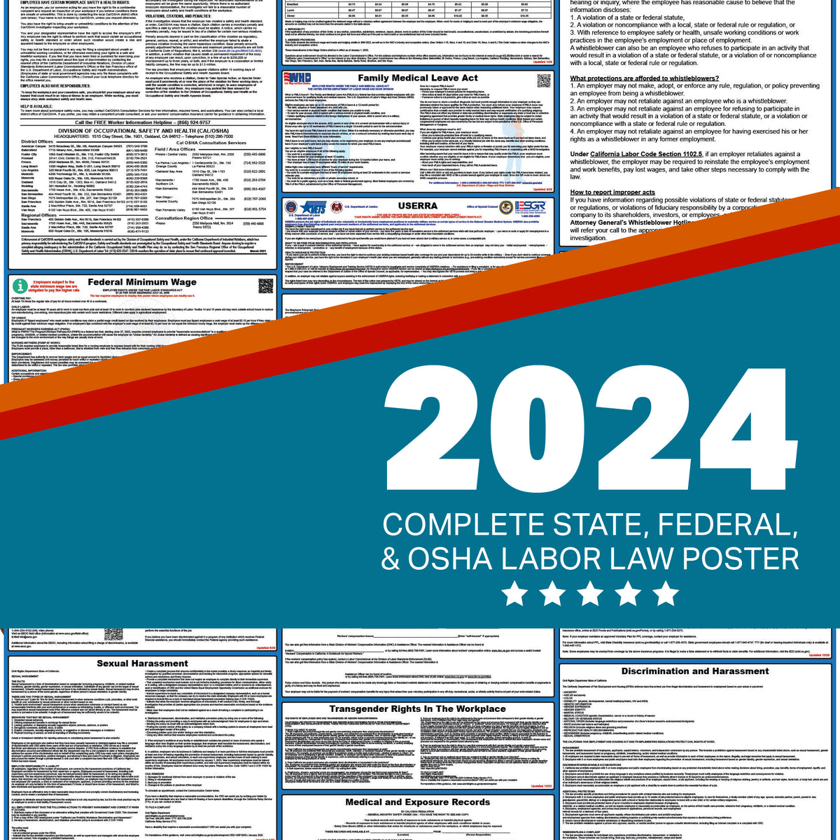 2024 State & Federal Poster + 1 Year Compliance Shield Plan — State and ...