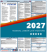Federal Labor Law Poster 2027 - State and Federal Poster