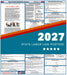Hawaii State Labor Law Poster 2027 - State and Federal Poster