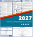 Indiana State Labor Law Poster 2027 - State and Federal Poster
