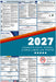 Indiana State and Federal Labor Law Poster 2027 - State and Federal Poster