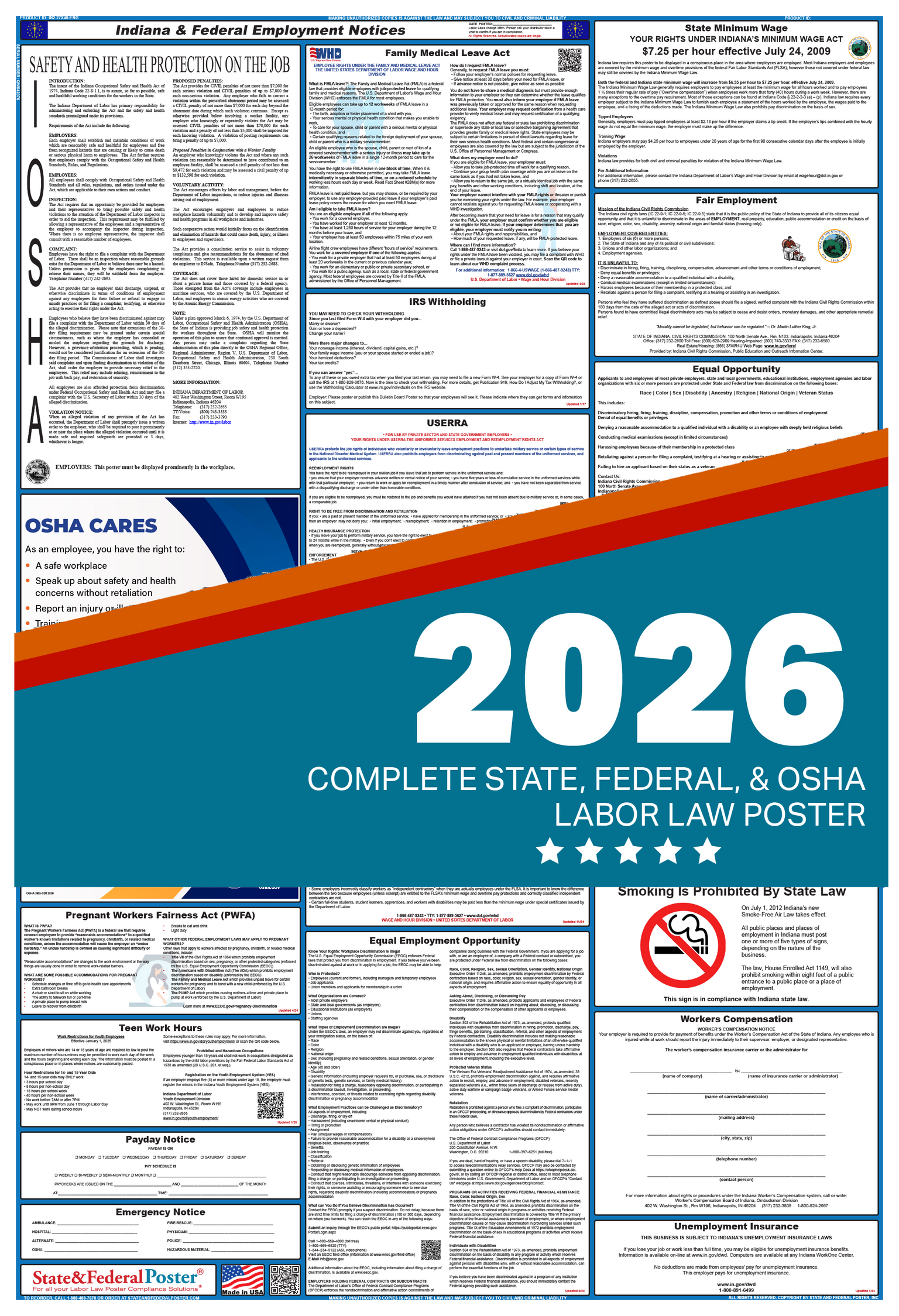2026 State & Federal Posters — State and Federal Poster