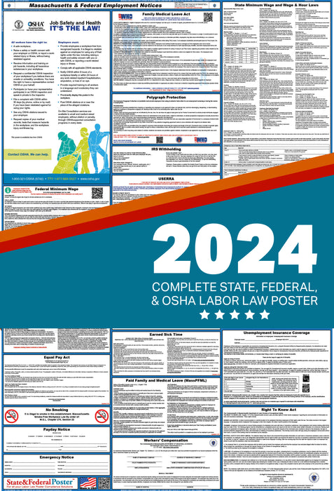 Massachusetts Digital Labor Law Poster 2024