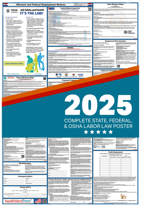 PREORDER - Missouri Digital Labor Law Poster 2025