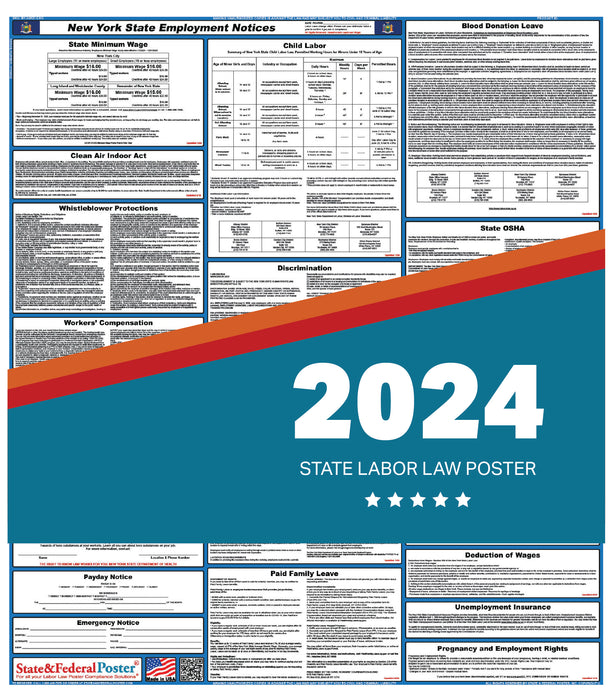 New York State Labor Law Poster 2024