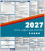 Pennsylvania State Labor Law Poster 2027 - State and Federal Poster