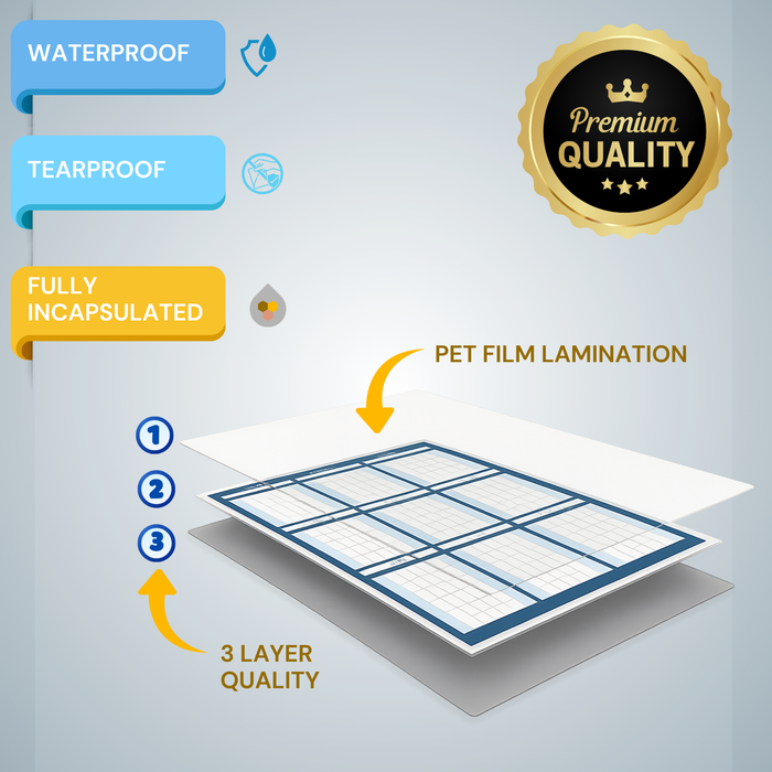 2026 Monthly Planning Calendar 27x40 - Vertical