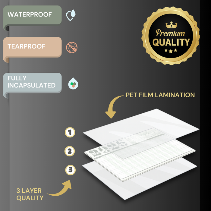 2026 Vacation Planning Calendar 40x27 - Horizontal