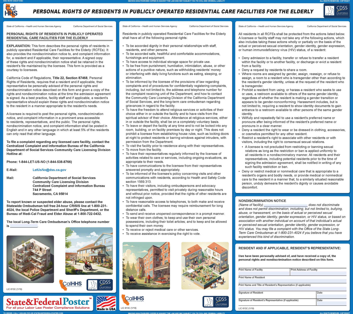 California Residential Care Facilities for the Elderly Personal Rights ...