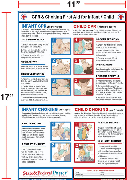 CPR & Choking First Aid for Infant / Child