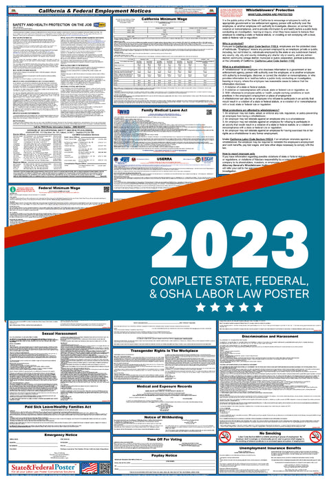 2023 State & Federal Poster + 1 Year Compliance Shield Plan