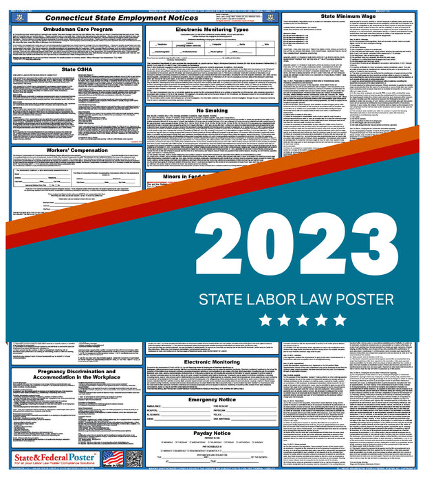 Connecticut State Labor Law Poster