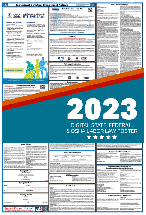 Connecticut Digital Labor Law Posters