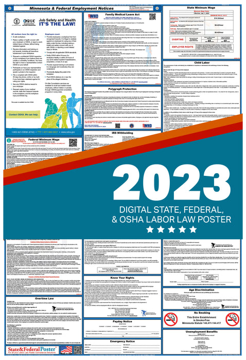 Minnesota Digital Labor Law Poster 2023