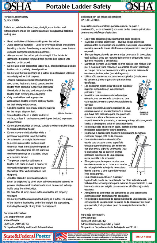 OSHA — State and Federal Poster