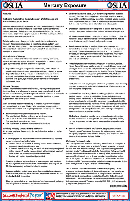 Osh Fun Fact Mercury Fact Sheet